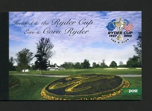Irland MNH 1631c Cplt Bklt 2006 Ryder Cup Golf IR657 - Bild 1 von 1