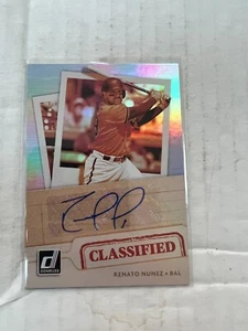 Renato Nunez 2021 Donruss Classified Auto Card #CS-RN - Picture 1 of 1