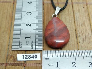 JASPIS REGENBOGEN Anhänger + verstellbare Kordel Lithotherapie Reiki Rainbow Quarz - Bild 1 von 2