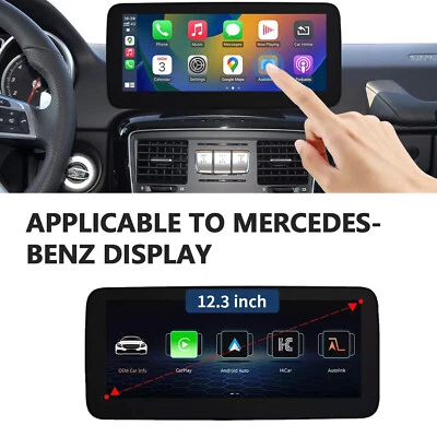 12.3" Wireless Android Auto Touch Screen For Benz G Class W463 NTG4.5/5 CarPlay - Image 1 of 4