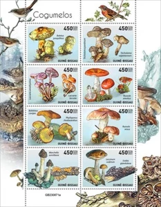 2024 11 - GUINEA BISSAU - MUSHROOMS 8V MNH **T - Picture 1 of 1