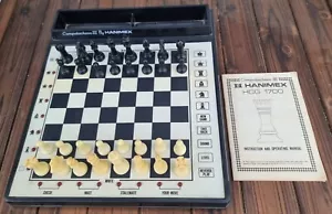 Vintage 1982 Computachess 1II by Hanimex HCG 1700 Electronic Chess game - Foto 1 di 8