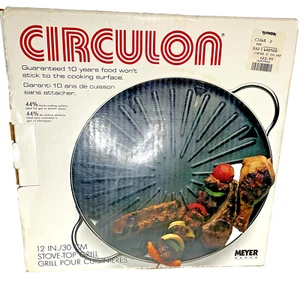 Circulon 12" Herdplatte Grillpfanne - harteloxiert - NOS - Indoor BBQ Grillplatte - Bild 1 von 6