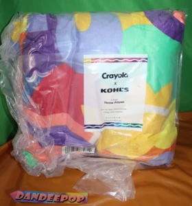 Crayola Kohl's Collaboration 2 Pack Faux Fur Abstract Throw Pillows 16 x 16 - Picture 1 of 3