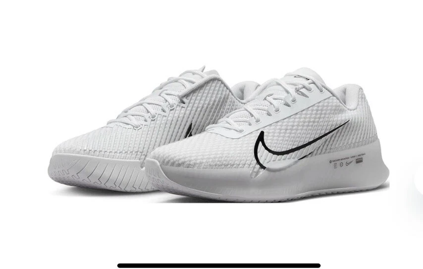 Nike Zoom Vapor 11 HC White/Black DR6966-101 Men’s 11 NIB - Image 1 of 4