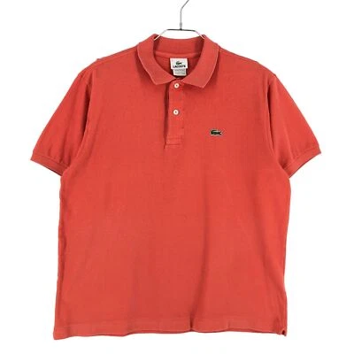 LACOSTE Camiseta Polo Naranja Para Hombre Talla 5 - L - Imagen 1 de 4