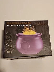 Mahli Flaming Cauldron Aroma Diffuser Cute Halloween Decoration Aromatherapy New - Picture 1 of 6