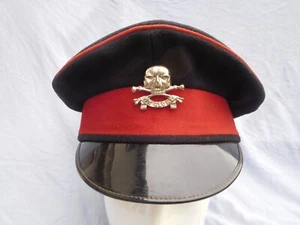 GB - Royal Lancers ( Panzerkavallerie) - Schirmmütze mit Metallabzeichen - Bild 1 von 7