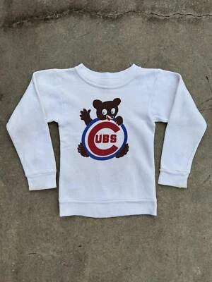 Sudadera de béisbol vintage años 60 Chicago Cubs niños 2/4 Foto 1 de 4