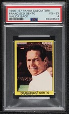 1966-67 Panini Calciatori Valida Back Francisco Gento PSA 4