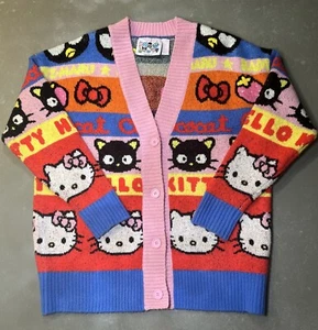 Hello Kitty & Friends Cardigan Adult Size Small Forever 21 - Picture 1 of 9