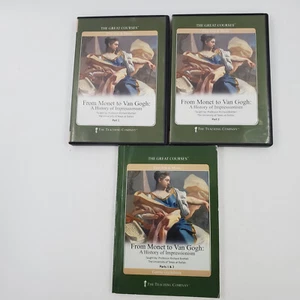 The Great Courses: From Monet to Van Gogh 2-parts, 4DVDs & Guidebook - Picture 1 of 9