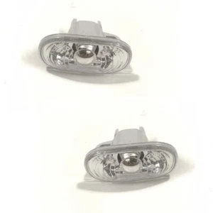 2x Para Honda Accord 2003-2007 Guardabarros Delantero Derecha Lámpara Señal Cubierta Blanca SIN BOMBILLA - Imagen 1 de 1