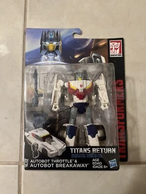 Transformers Titans Return Autobot Breakaway + Headmaster Throttle clase de lujo Foto 1 de 2
