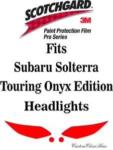3M Paint Protection Pro Series Fits 2025 2026 Subaru Solterra Onyx Edition - Picture 1 of 3