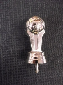lot of 25 gold soccer ball trophy parts trim 3" tall FREEMAN - Picture 1 of 1