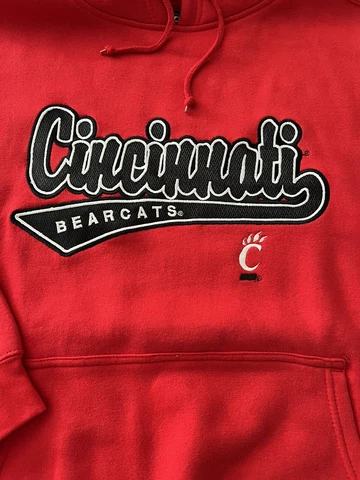 Cincinnati Bearcats Hoodie XL ProPlayer new with tags Cover