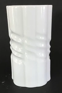 HUTSCHENREUTHER ACHTZIGER Modernist Art Design Workshop Porcelain SEA WAVES VASE - Picture 1 of 5