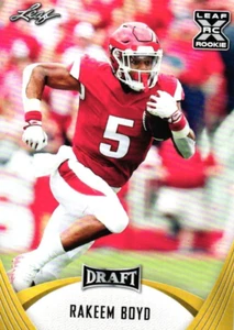Rakeem Boyd 2021 Leaf Draft Rookie Card - Bild 1 von 4