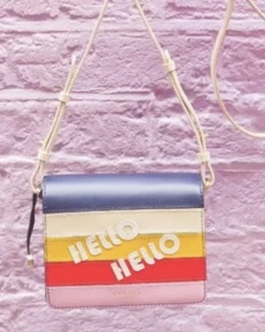 RADLEY MULTICOLOURED LEATHER HANDBAG SHOULDER CROSS BODY BAG NEW!!! - Picture 1 of 2