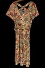 Vtg Carol Anderson Dress Floral Button Down Women's Size 14 90's USA