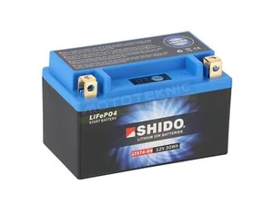 SYM 50 Fiddle III 2014-2015 Shido Lithium Ion Battery - Picture 1 of 2