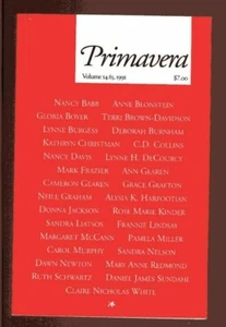 PRIMAVERA LITERARY JOURNAL 1991 Derry Graham Frannie Lindsay Pamela Miller  - Picture 1 of 3