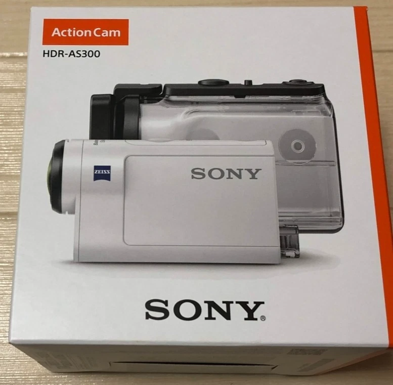 Sony Wearable Camera Action Cam with Spatial Optical Stabilization HDR-AS300 4K - Image 1 of 1