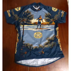 Women's Canari Cycling Jersey Large Kona Brewing Company Koko Brown Race Fit - Picture 1 of 6