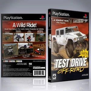 PS1 Case - NO GAME - Test Drive - Off-Road - Picture 1 of 2