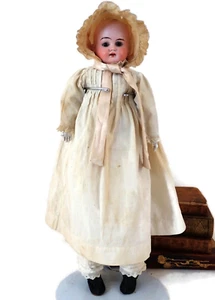 Antiguo Bisque Alemán Heubach Botas & Co Muñeca Niño Cuero Cuerpo Ojos Estacionarios - Imagen 1 de 23