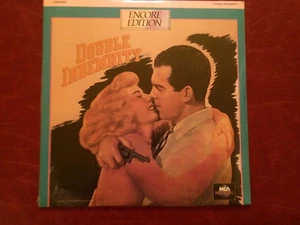 Double Indemnity Laserdisc Film Noir B&W Barbara Stanwyck Fred MacMurray SEALED - Picture 1 of 3