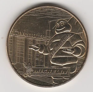 A 2013 TOKEN MEDAILLE MONNAIE DE PARIS -- 63 000 N°12 L'AVENTURE MICHELIN - Picture 1 of 2