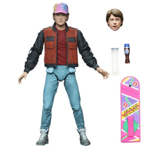 NECA Back To The Future Marty Mcfly 7" Action Figure Ultimate Deluxe Collection