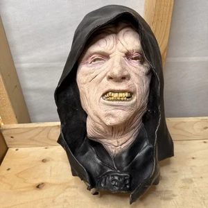 Máscara de lujo Star Wars Emperador 100 % látex Lucasfilm Ltd Halloween hecha en México - Imagen 1 de 14