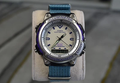 RELOJ CASIO DRO-202 DURO 200 ANA/CRONO DIGITAL VINTAGE PILOTO TIC TIMBER MD ANUNCIO Foto 1 de 4