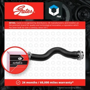 Radiator Hose fits PEUGEOT 2008 MK1 1.6D Upper 2013 on Coolant Gates 1351VT New - Picture 1 of 2