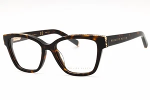 PHILIPP PLEIN VPP034S 0722 Eyeglasses Dark Havana Frame 53mm - Picture 1 of 4