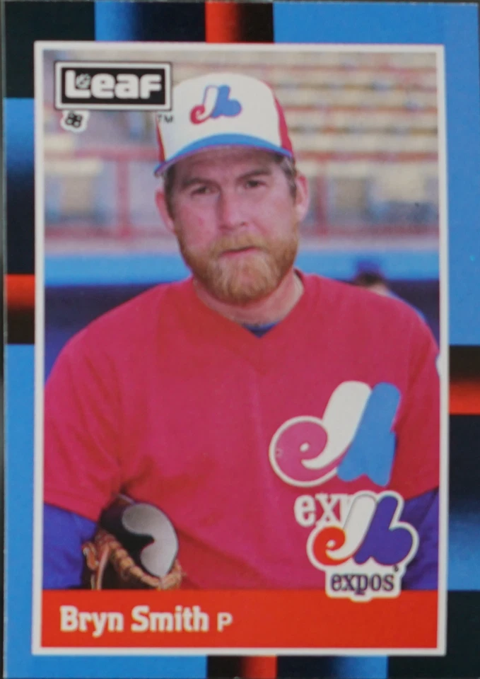 1988 Leaf Baseball Bryn Smith #129 NM - Image 1 of 1