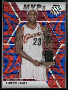 2019-20 Panini Mosaic #298 LeBron James Blu Reattivo - Foto 1 di 2