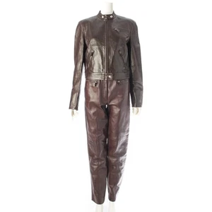 Gucci 1995 Leder Tom Ford Biker Style Single Rider Jacke Hose Setup *Huf9981 - Bild 1 von 18