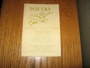 1963 Poetry Ashbery, Ammons, Stafford, Cambon, Levine, MacDiarmid, Bly, Others - Imagen 1 de 5
