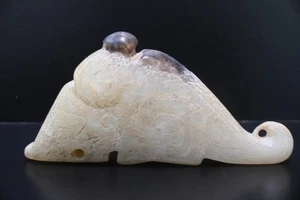 Uraltes Jadetier kleine Größe - Preisbegrenzung (kaufen Sie 2 Stück für dieses Stück - Bild 1 von 4