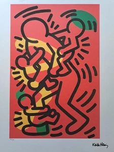 Keith Haring Signed - Babies - Certificate - Picture 1 of 6