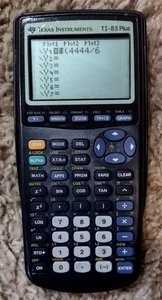 Texas Instruments TI-83 Plus Graphing Calculator, Good Working Condition - Picture 1 of 10