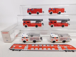 DE14-0, 5 #6x wiking H0 1:87 Magirus Fire / Fw:610 Lf + DL etc Mint + 2x Box - Picture 1 of 5