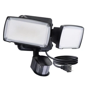 21W Plug in Motion Sensor Light Outdoor, Flood Lights Outdoor Motion Sensor,2... - Picture 1 of 7