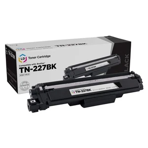 LD Compatible Brother TN-227BK High Yield Black Toner Cartridge (with Chip) - Picture 1 of 9