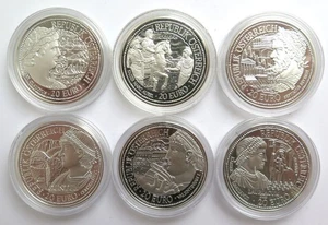 [R3916] Serie 6x 20 Euro Österreich 2010-2012, "Rom an der Donau" - Imagen 1 de 7