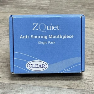 ZQuiet Anti-Schnarch Mundstück transparent - Komfortgröße #1 einzeln unversiegelt gebraucht - Bild 1 von 5